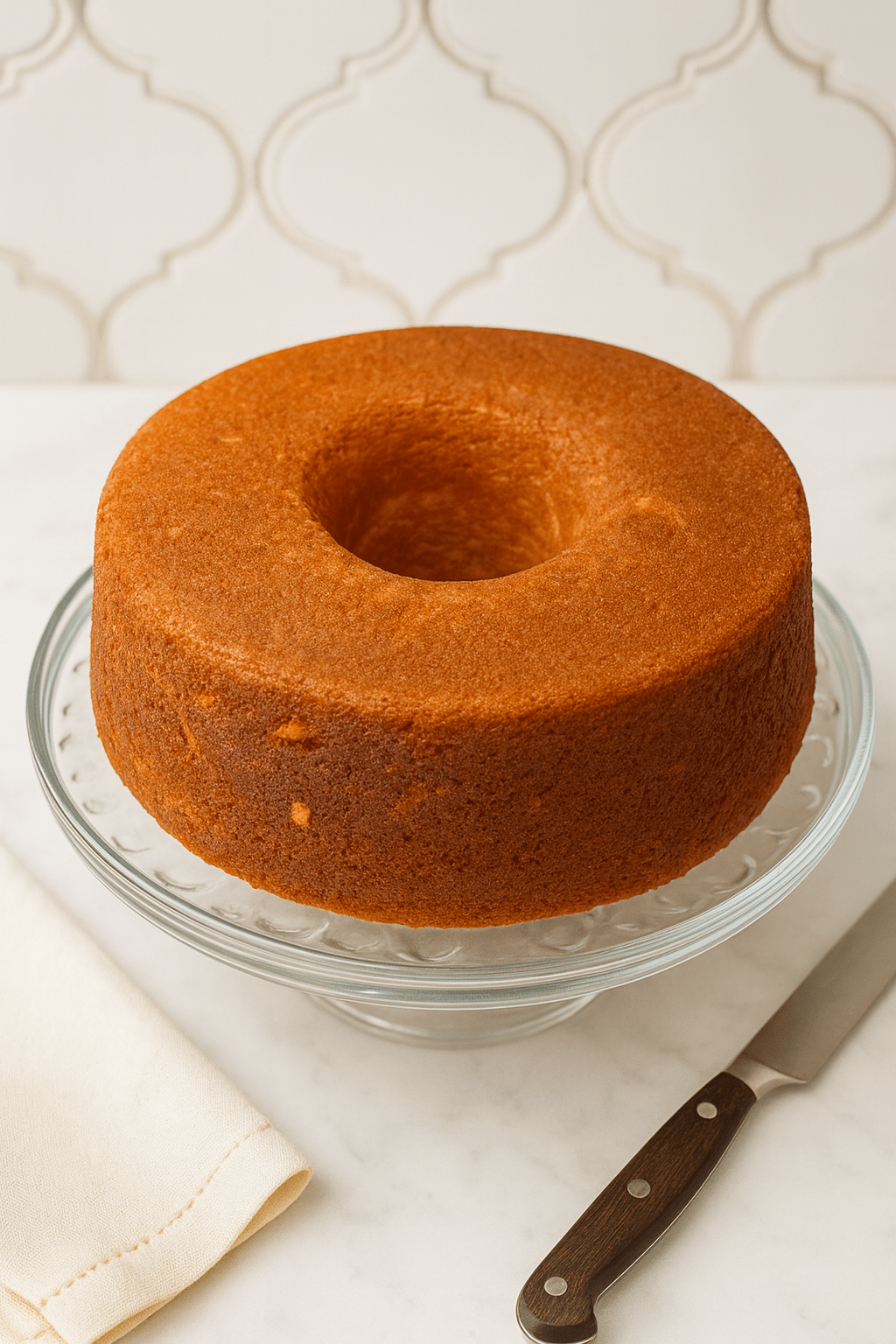 Crunchy Top Sour Cream Pound&nbsp;Cake