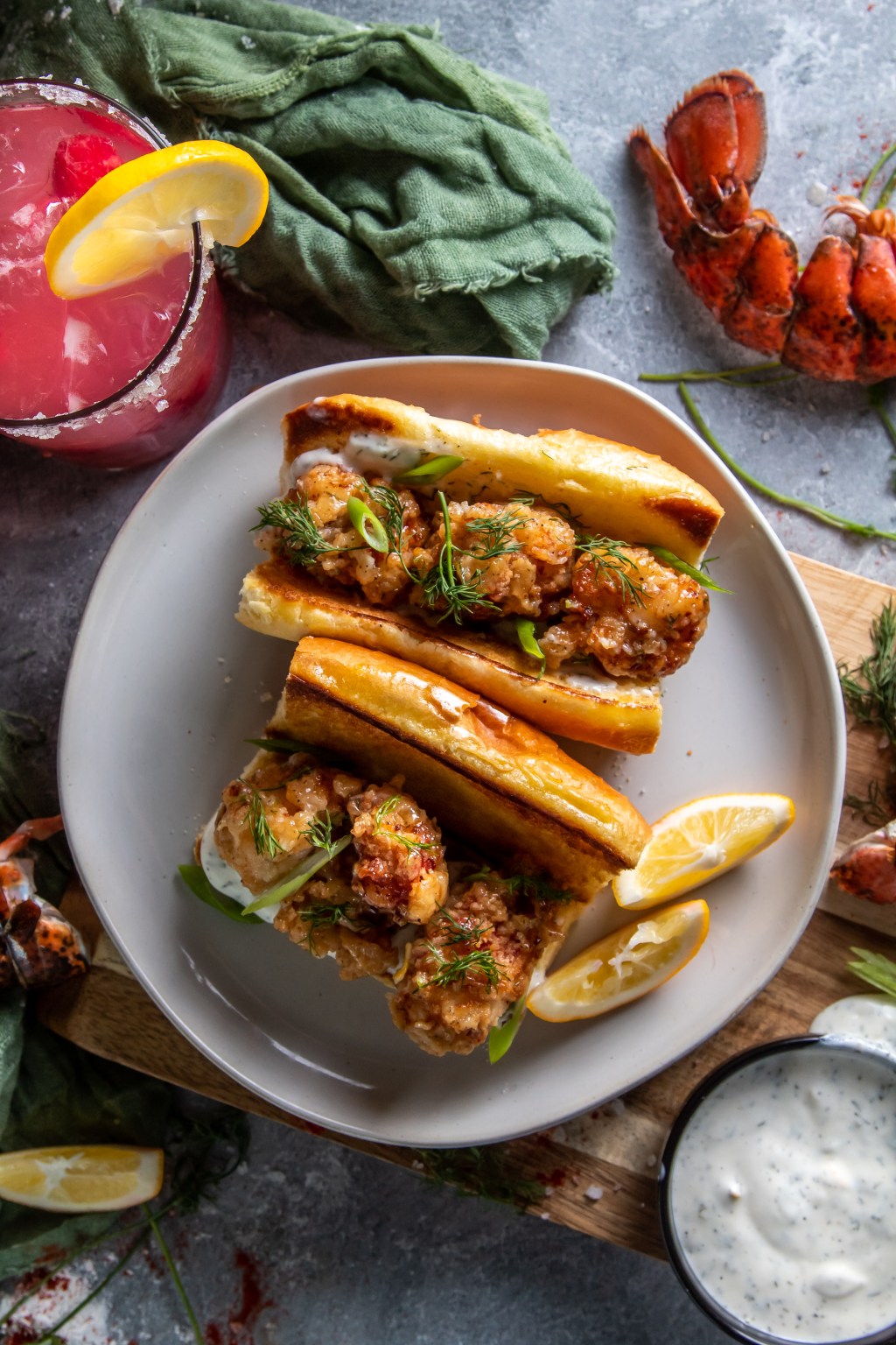 Fried Lobster Rolls with Dill&nbsp;Mayo