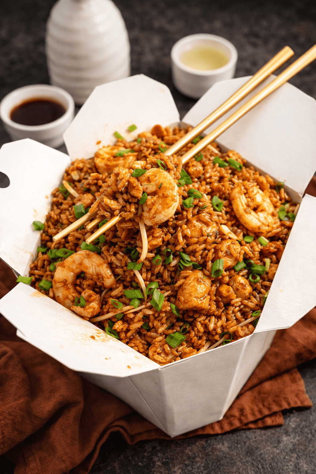 Dark-Skinned Fried Rice