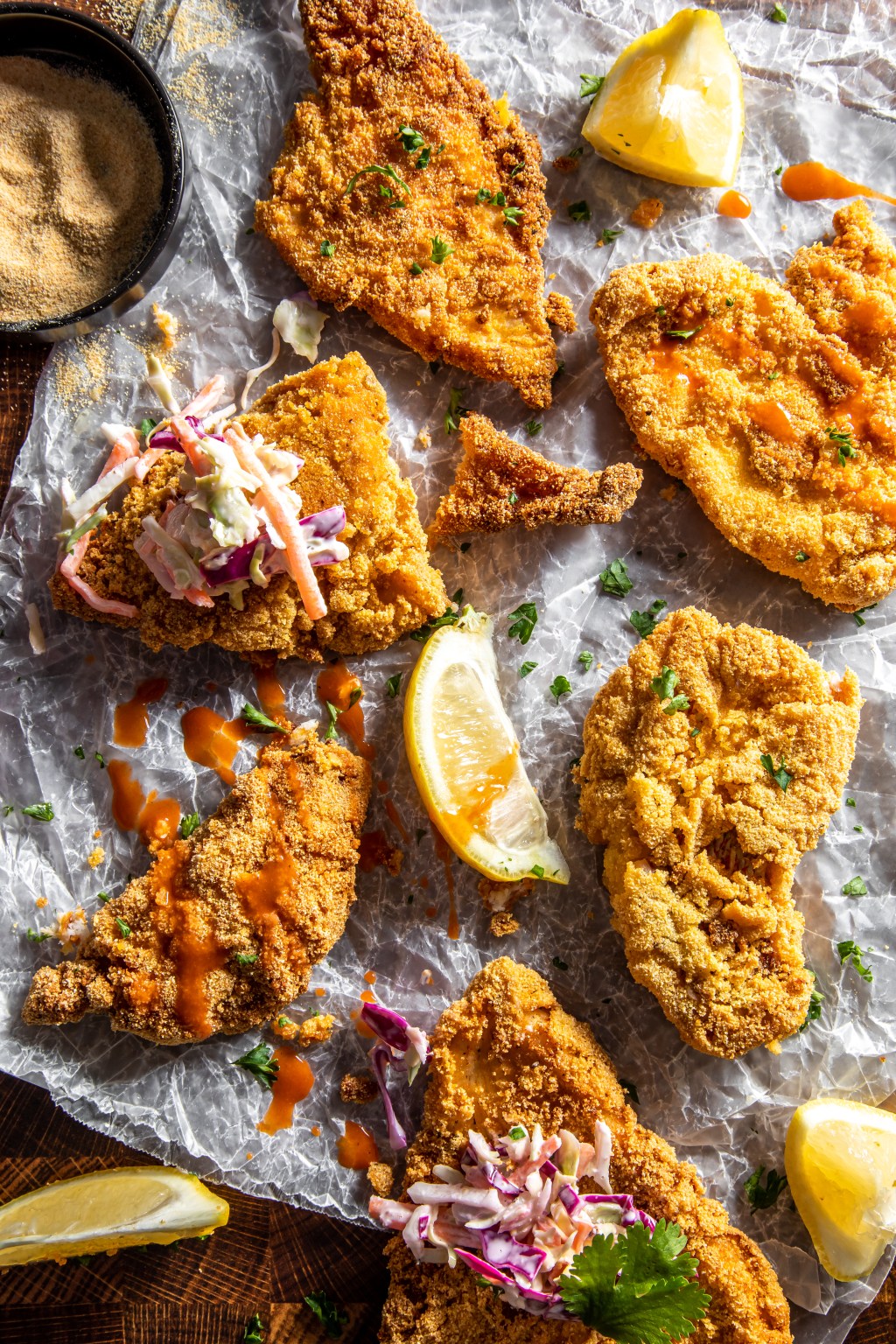 Cornmeal Crusted Catfish