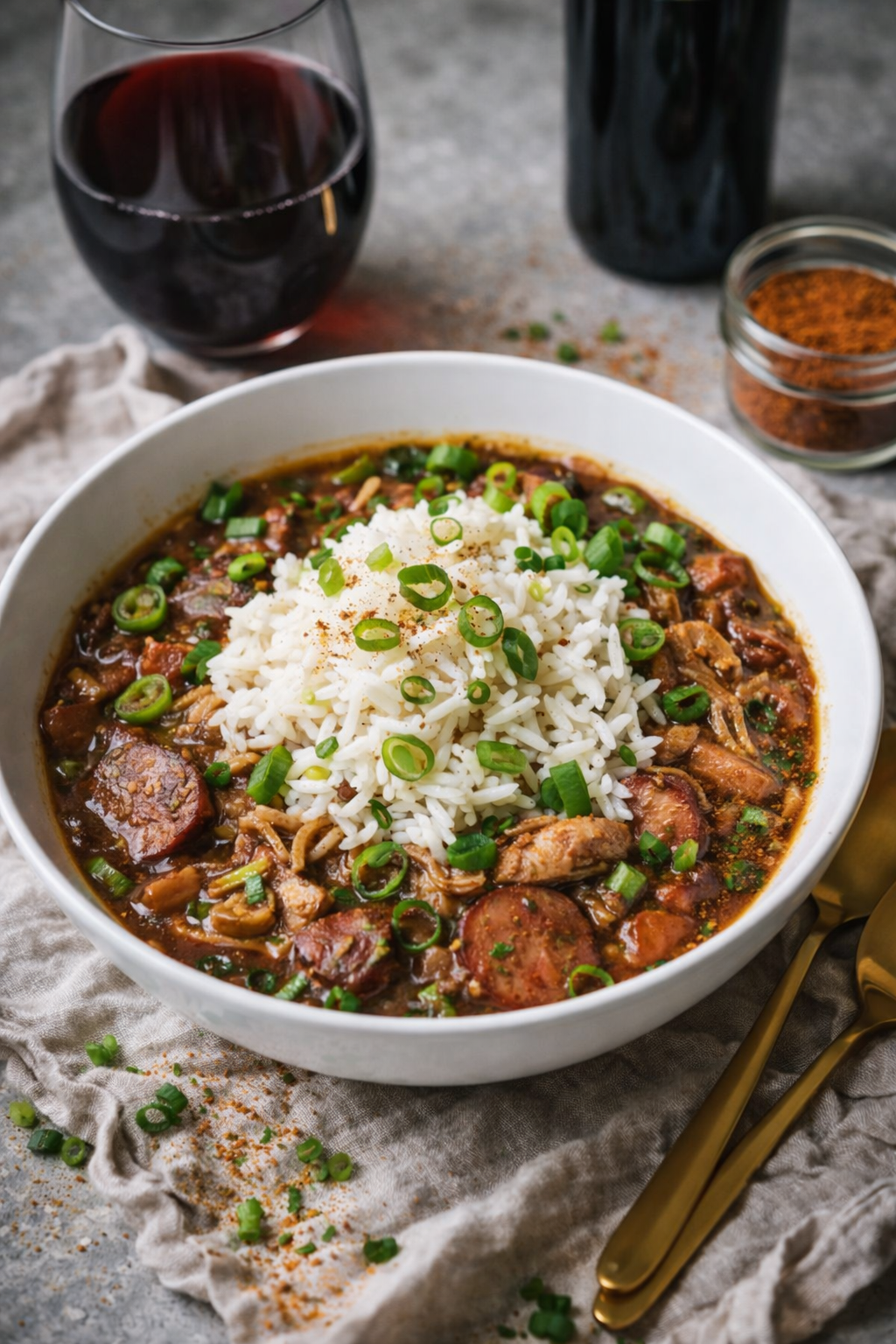 Chicken & Sausage&nbsp;Gumbo