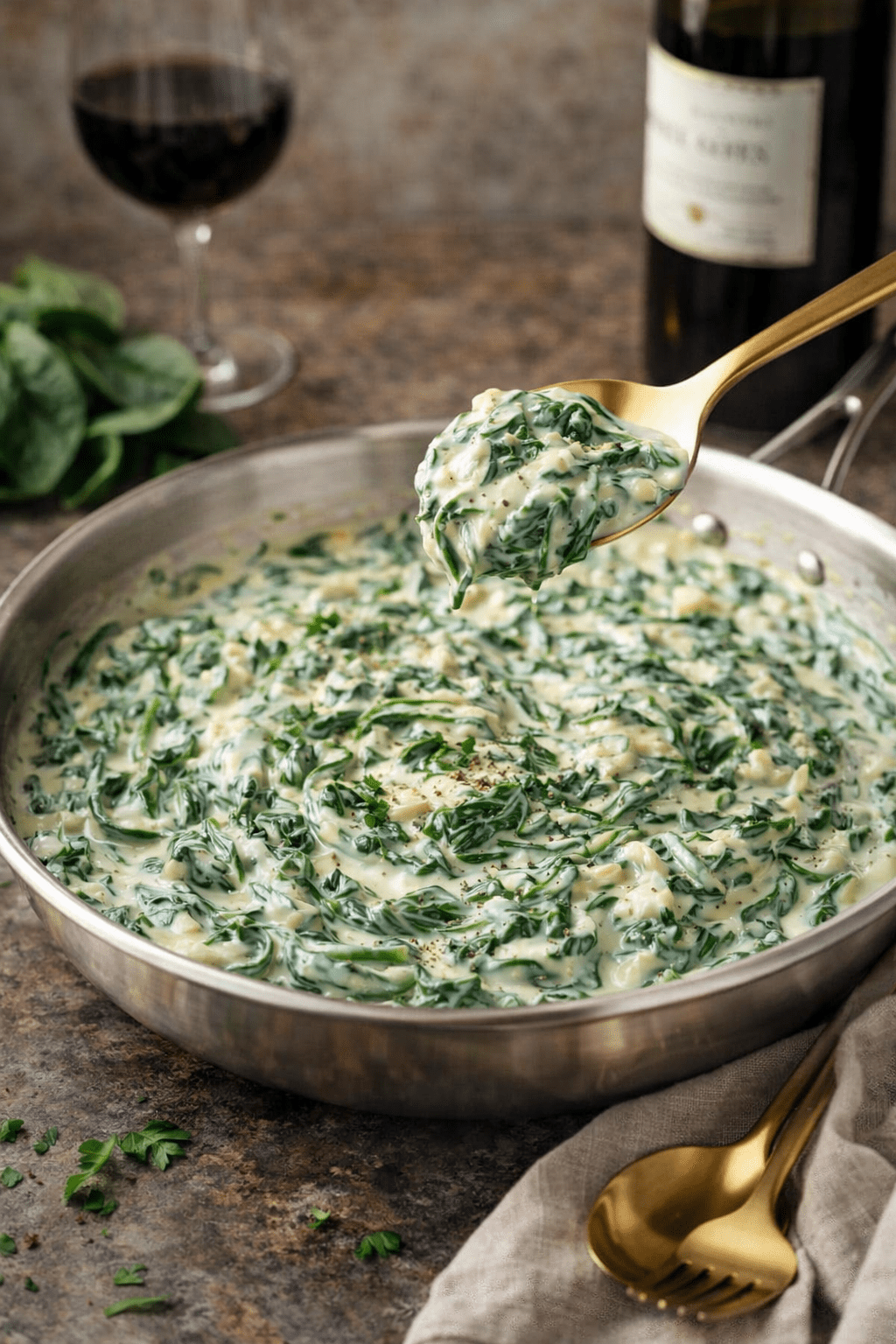 Boston Market's Creamed Spinach