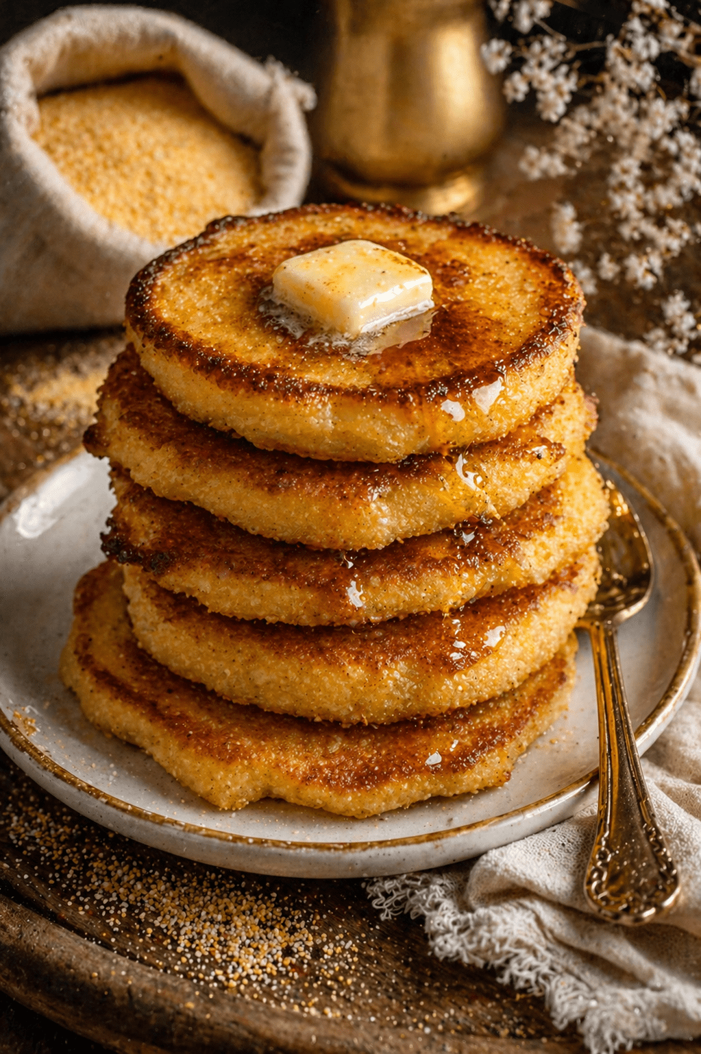 dariuscooks old fashioned hoe cakes