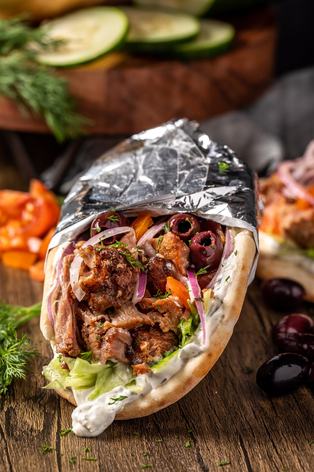 dariuscooks sheetpan chicken gyros