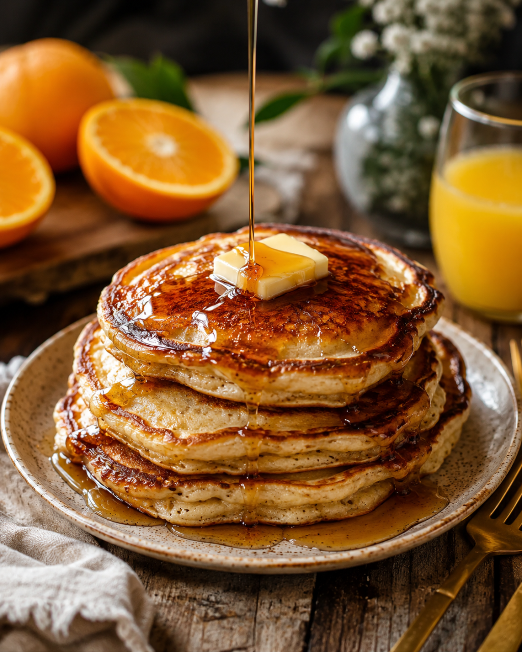 Crispy Edged Pancakes