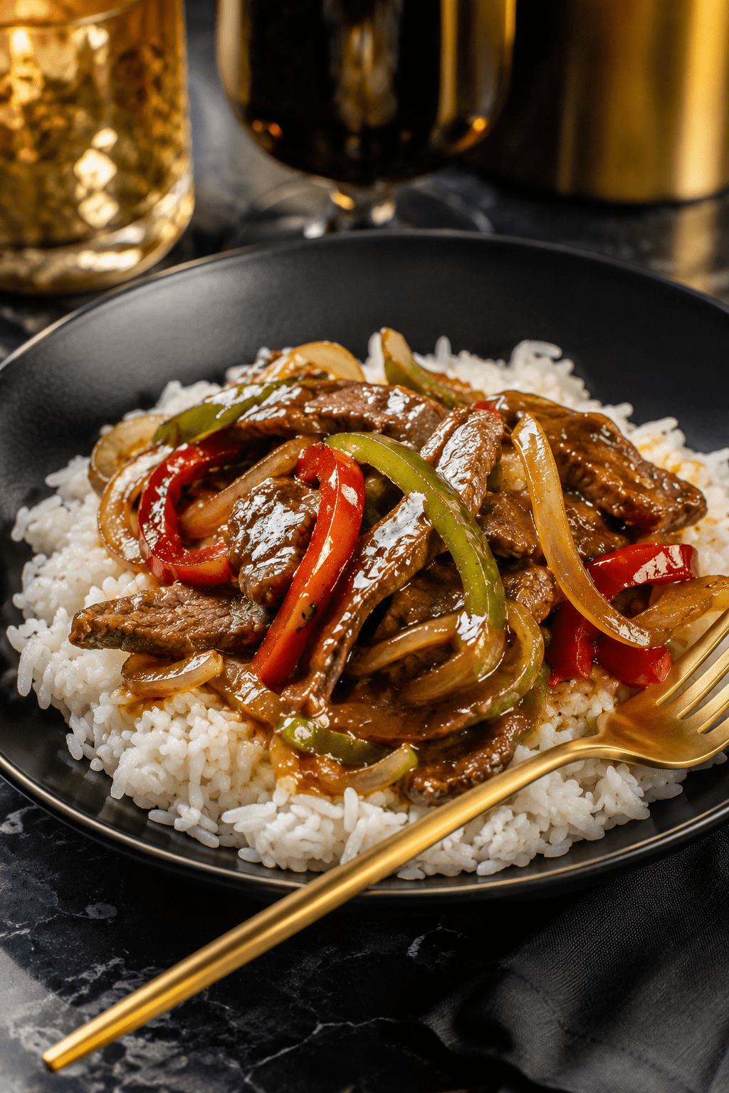 dariuscooks pepper steak