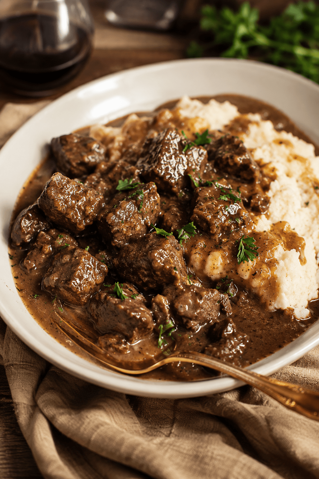 dariuscooks beef tips and gravy