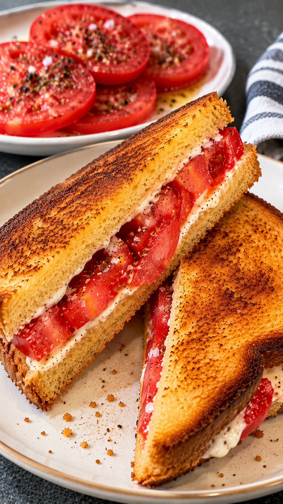 Old-School Southern Tomato Sandwich